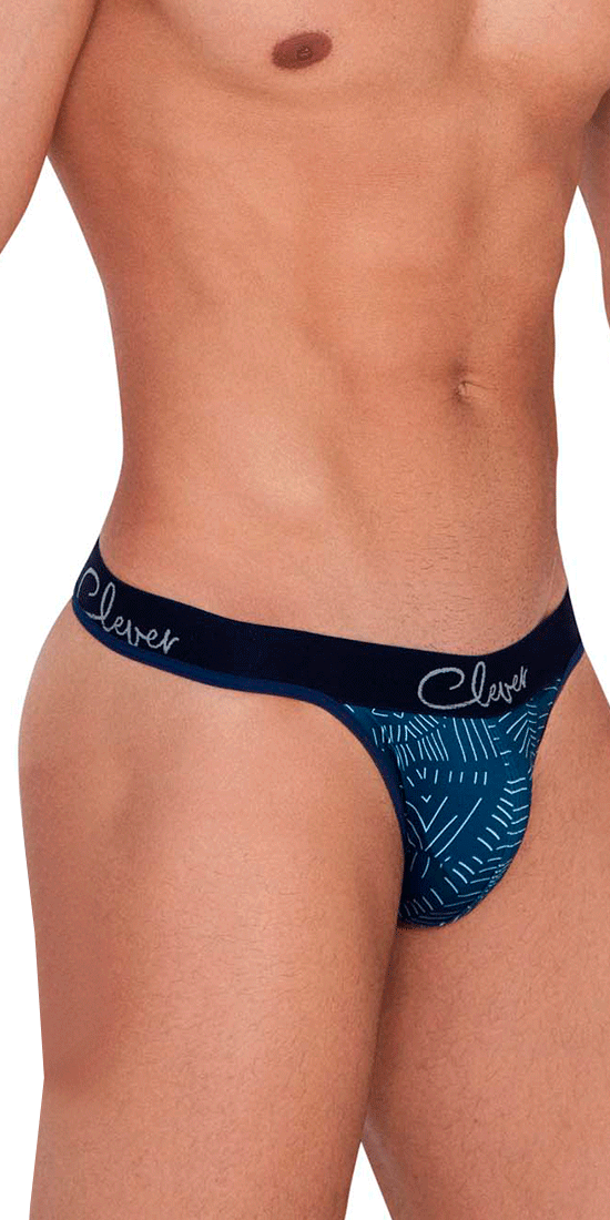 Clever 1416 Lush Thongs Dark Blue