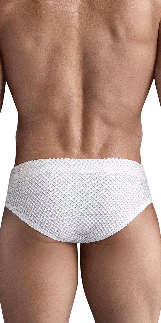 Clever 1743 Island Swim Briefs White