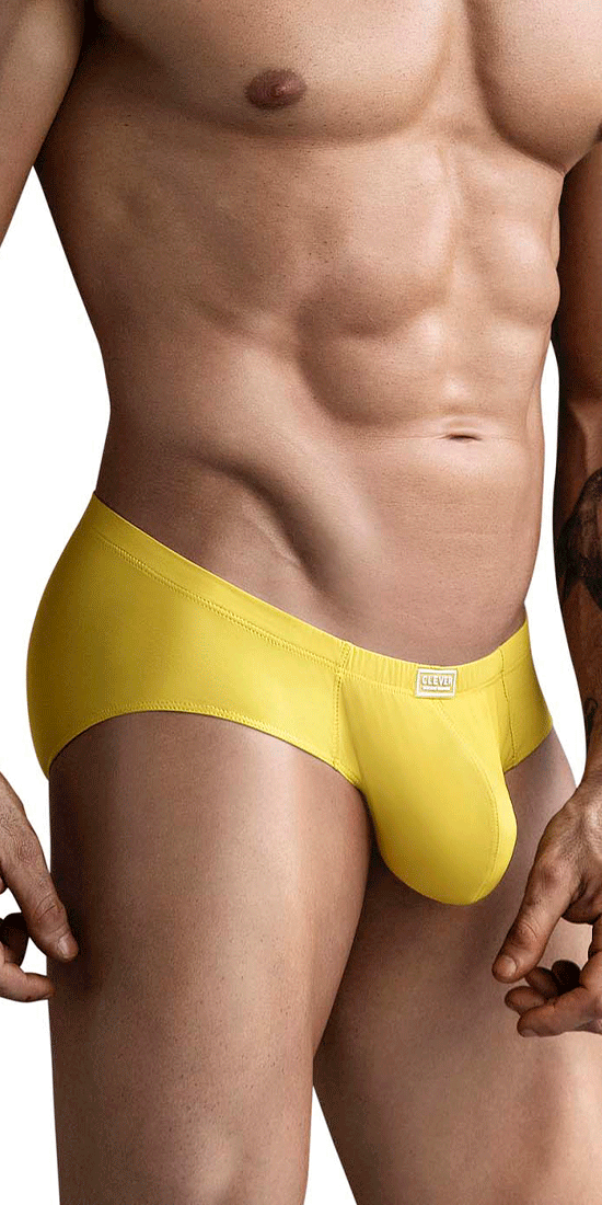 Clever 1746 Pastel Briefs Mustard