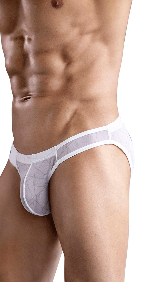 Clever 1747 Geometric Bikini White