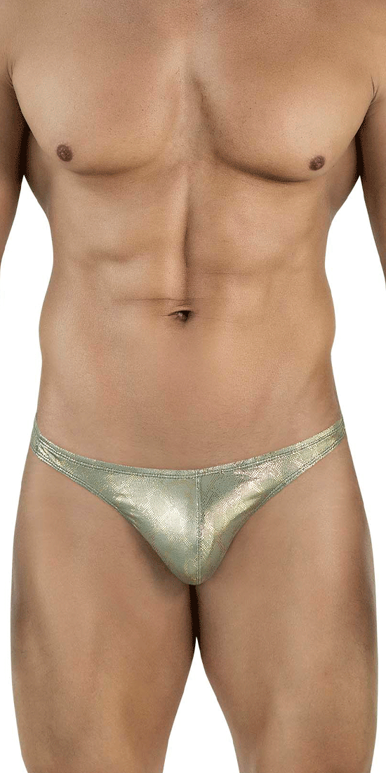 Clever 2063 Diamond Thongs Gold