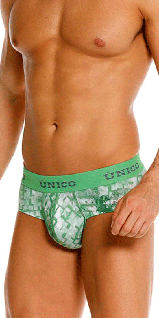 Unico 26020101102 Piramide Briefs 43-green