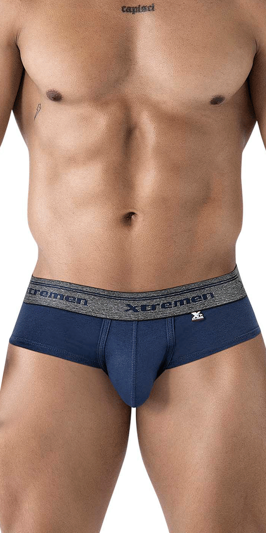 Xtremen 41315 Cotton Blend Briefs Navy
