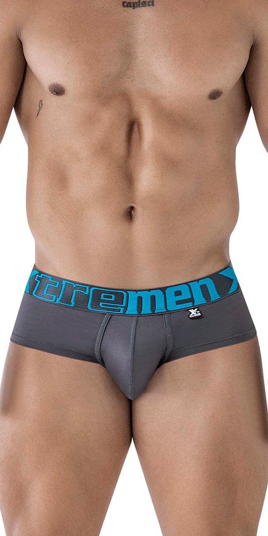 Xtremen 41316 Microfiber Briefs Gray