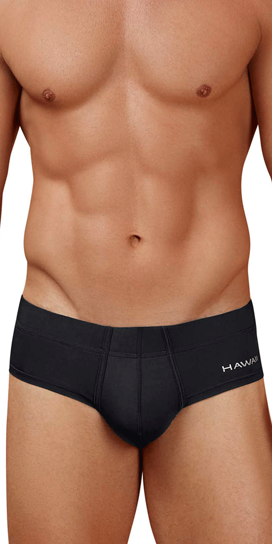 Hawair 42241 Microfiber Briefs Black-01