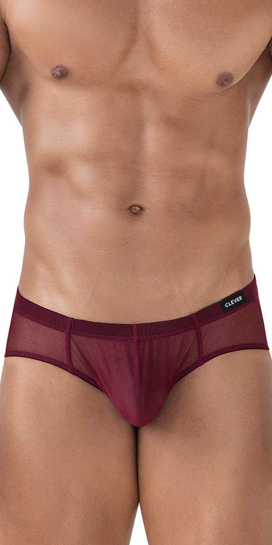 Clever 519962 3er-Pack Australian Latin Slips Rot-Schwarz-Traube