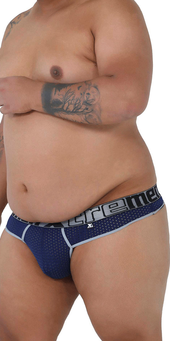 Xtremen 91036x-3 3-Pack Thongs White-gray-blue