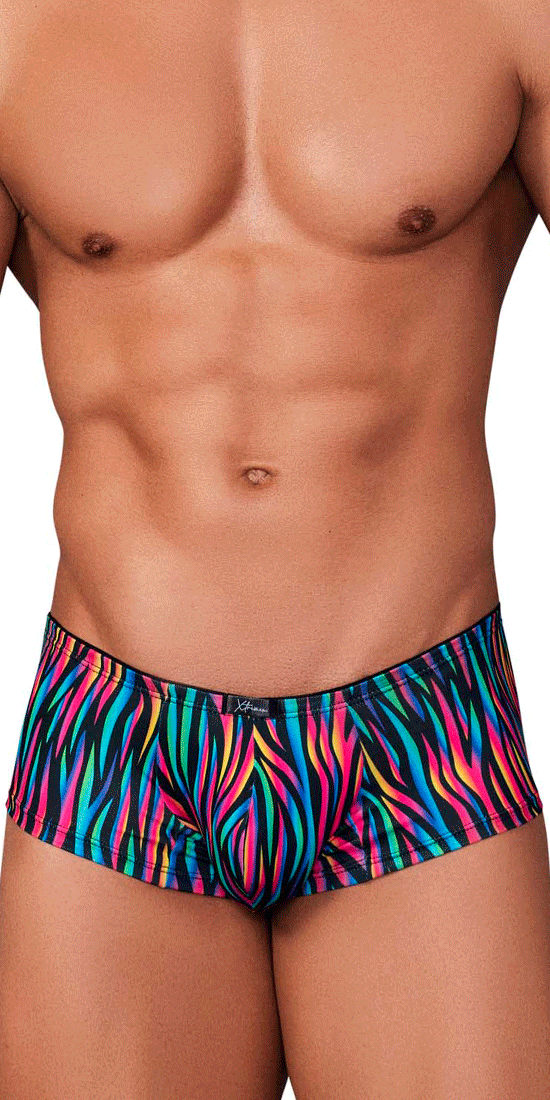 Xtremen 91147 Printed Microfiber Trunks Disco Zebra –   - Men's Underwear and Swimwear
