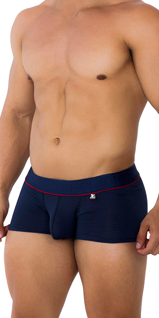 Xtremen 91196 Jacquard Trunks Dark Blue