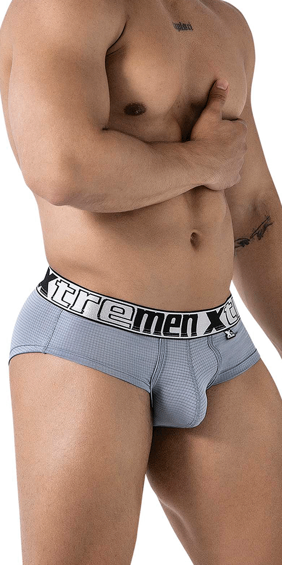 Xtremen 91221 Microfiber Briefs Gray
