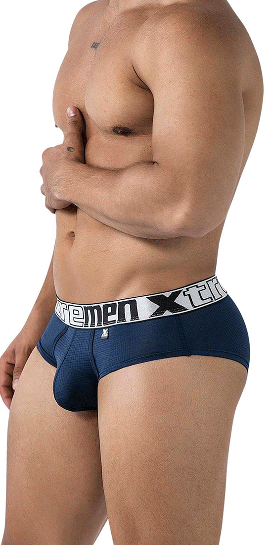 Xtremen 91221 Microfiber Briefs Navy