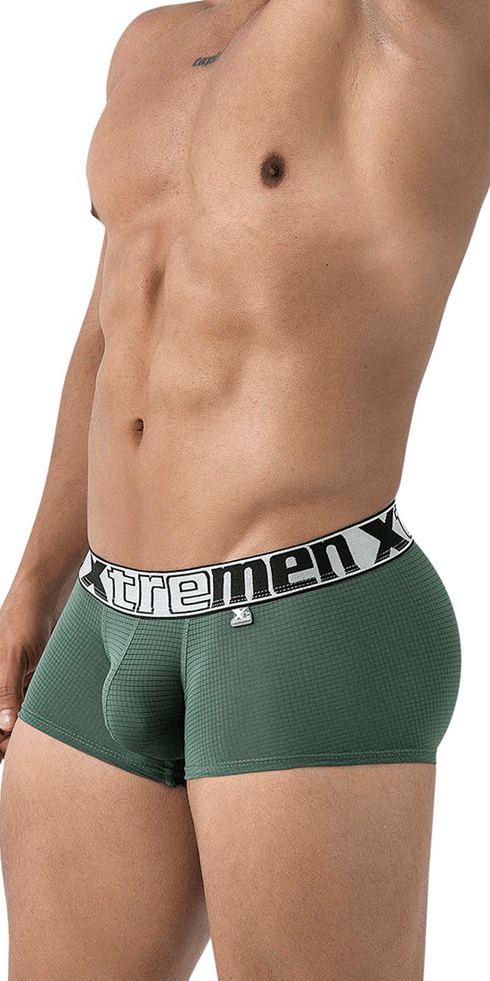Boxer en microfibre Xtremen 91222 vert