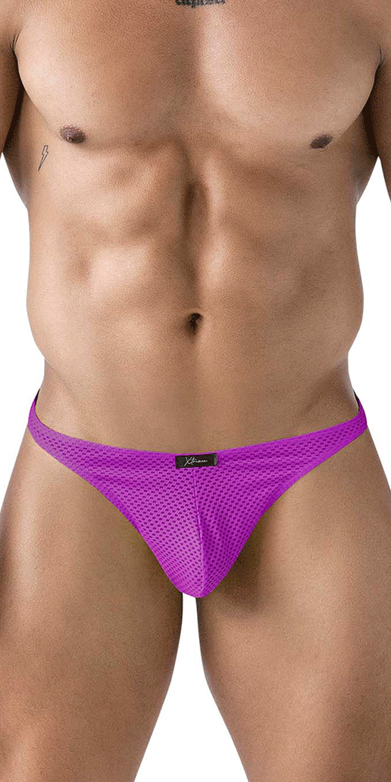 Xtremen 91226 Microfiber Thongs Purple