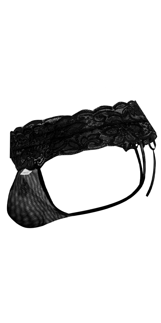 Candyman 99595x Strings en dentelle Noir