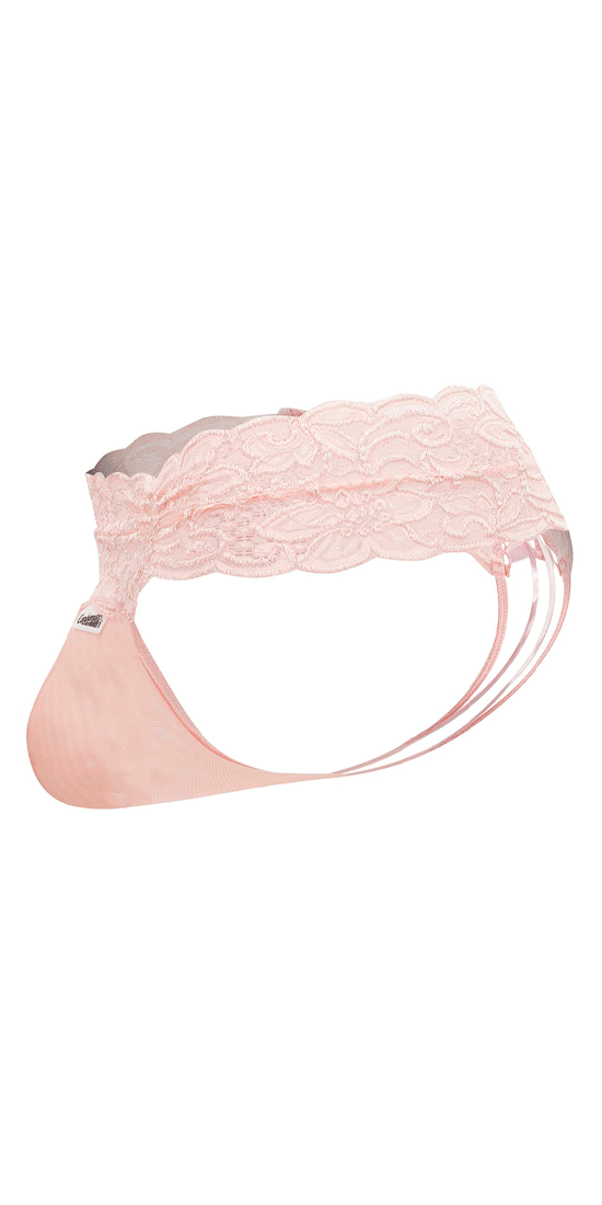 Candyman 99595 Lace Thongs Rose