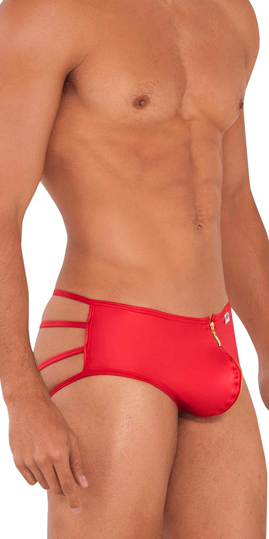 Candyman 99704 Zip-it Briefs Red
