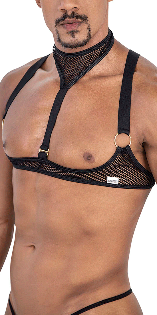Candyman 99809 Mesh Harness Black