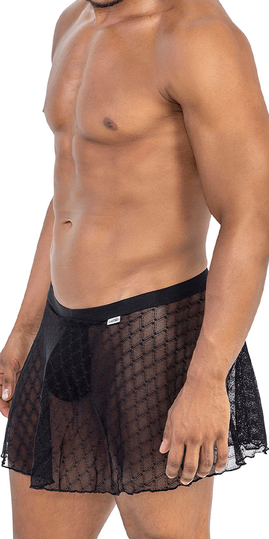 Candyman 99813 Mesh Skirt Black