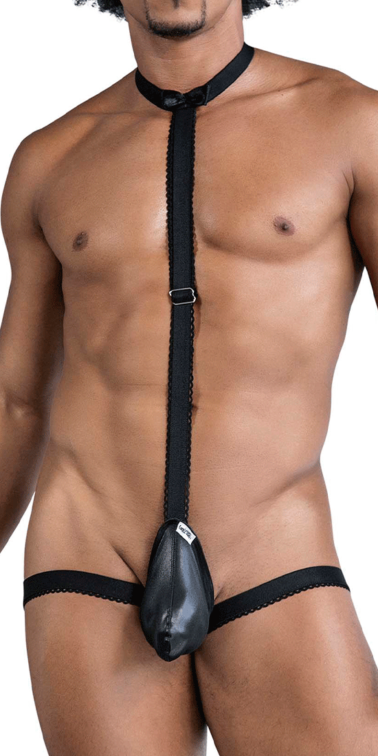 Candyman 99839 Black Tie Thongs Black