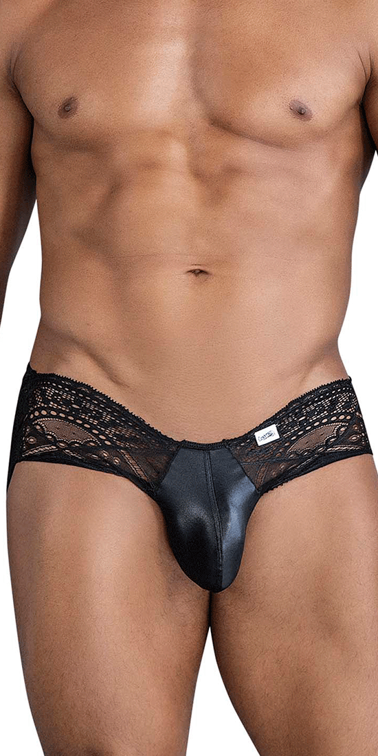 Candyman 99863 Lace Briefs Black