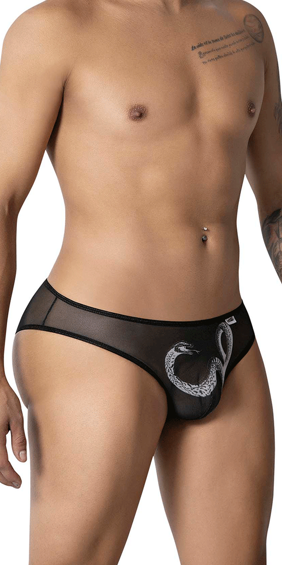 Candyman 99871 Egyptian Briefs Black-white