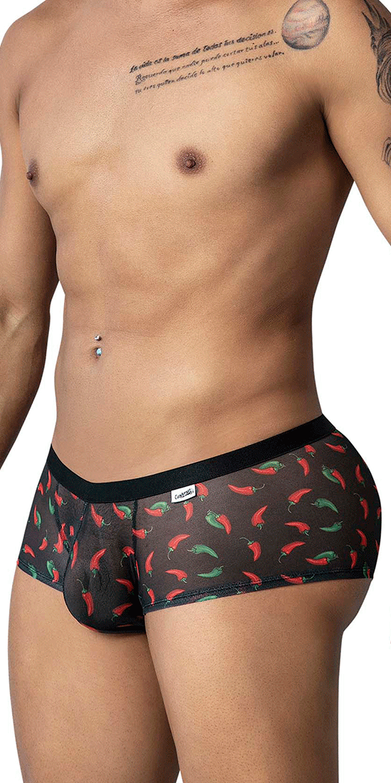 Candyman 99873 Trunks Black Print