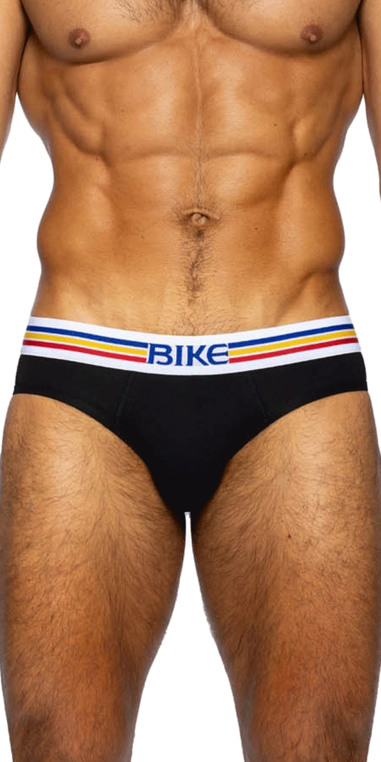 Bike Athletic Bas327 Stretch Cotton Brief Color Black