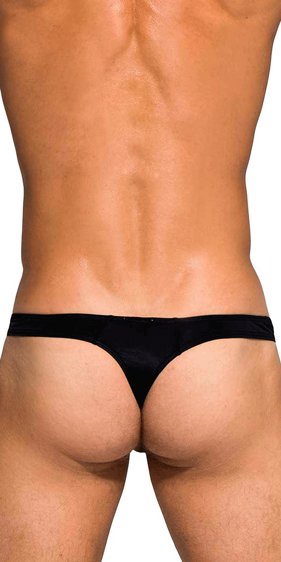 Private Structure Dgemu3545bt Desire Glaze Thong Black