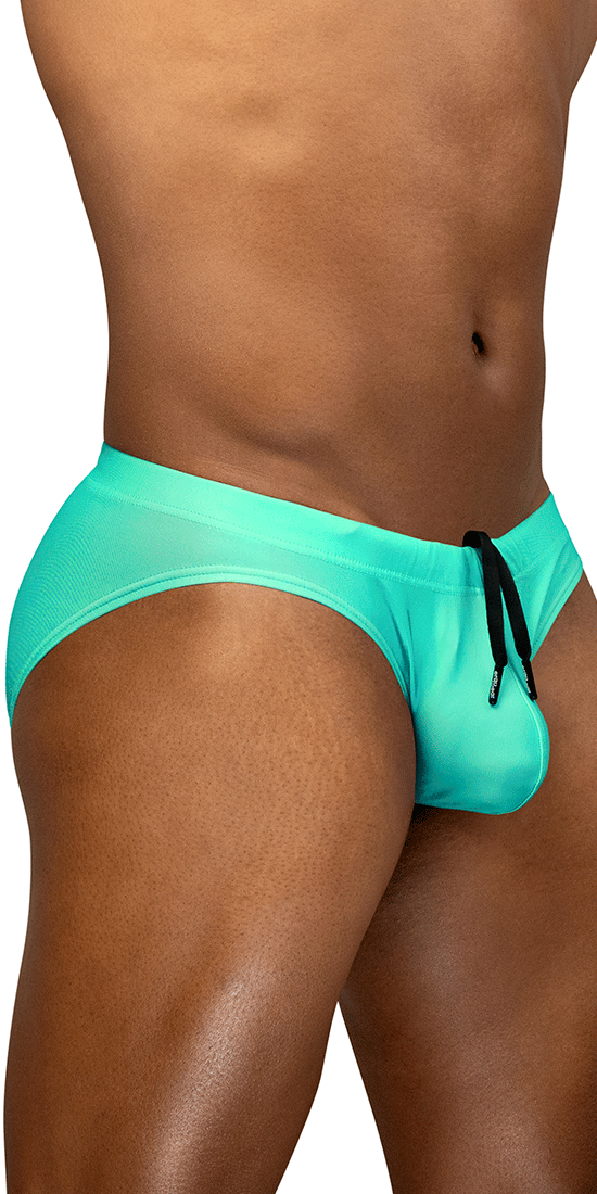 Ergowear Ew1837 Electric Mint 4-way Stretch Swim Bikini Aqua