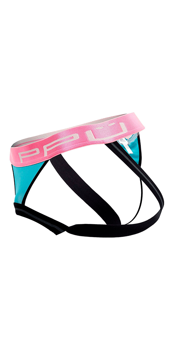 Ppu 2310 Ball Lifter And Thong Jockstrap Fuchsia