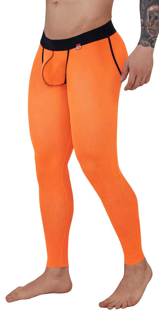 Pikante 1271 Sonar Athletic Pants Orange Men's Underwear and Swimwear