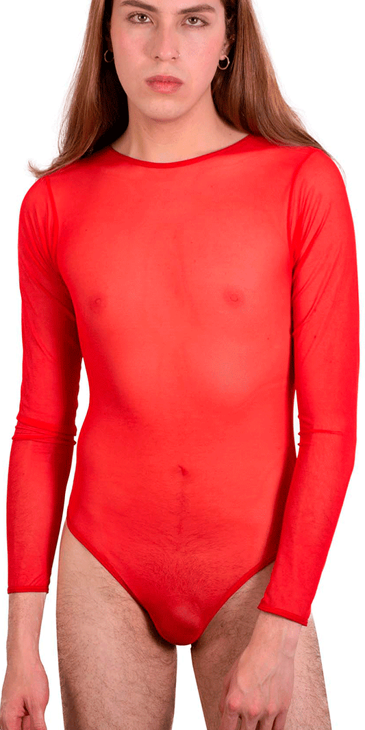 Plural Pl001 Bodysuit Red