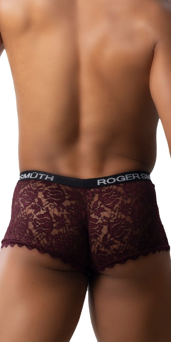 Roger Smuth Rs035 Boxer transparent bordeaux