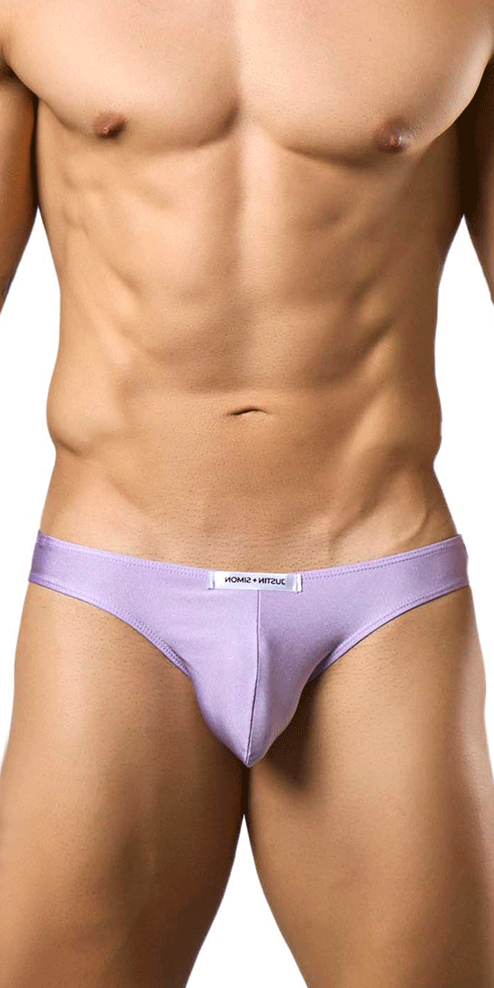 Justin+simon Xsj01 Classic Silky Bikini Lilac
