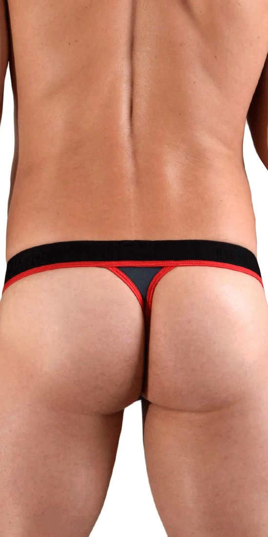Doreanse 1012-chr Sexy Borderline Thongs Charcoal