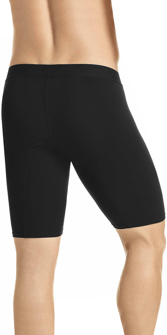 Hawai 41903 Solid Athletic Boxer Briefs Black