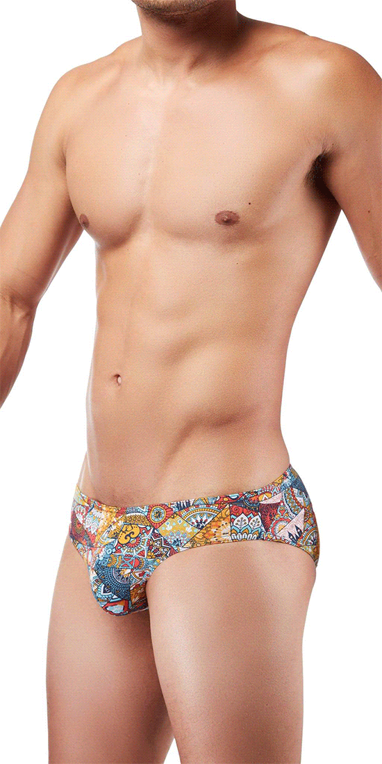 DOREANSE 1217 Groovy Bikini In Patchwork