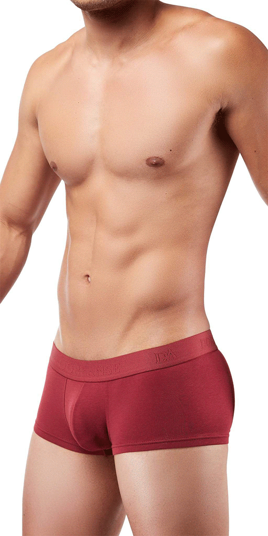 DOREANSE 1760 Low-rise Trunk In Bordeaux