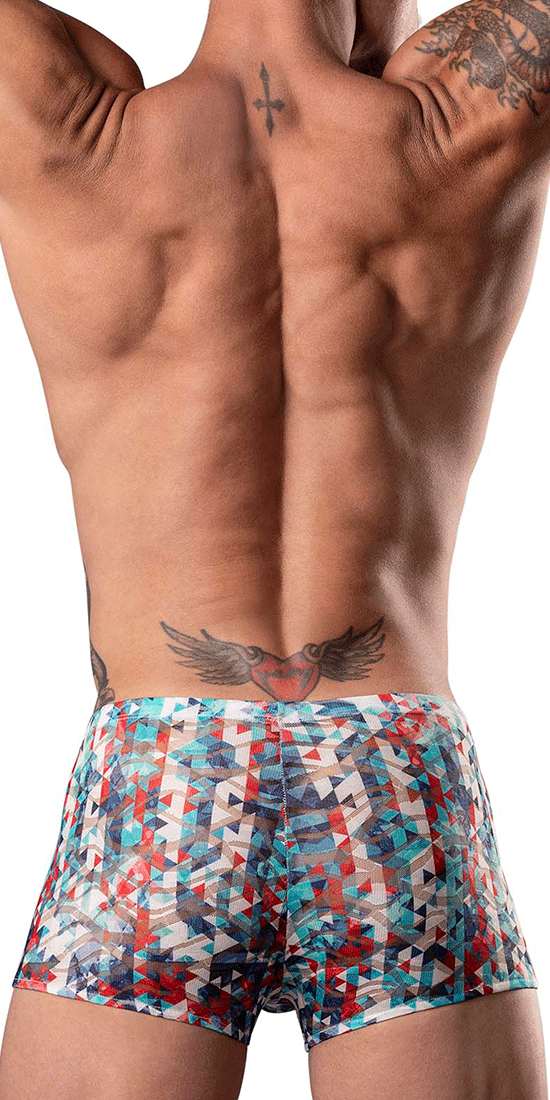 Male Power 131-293 Your Lace Or Mine Pouch Short Red-white-blue