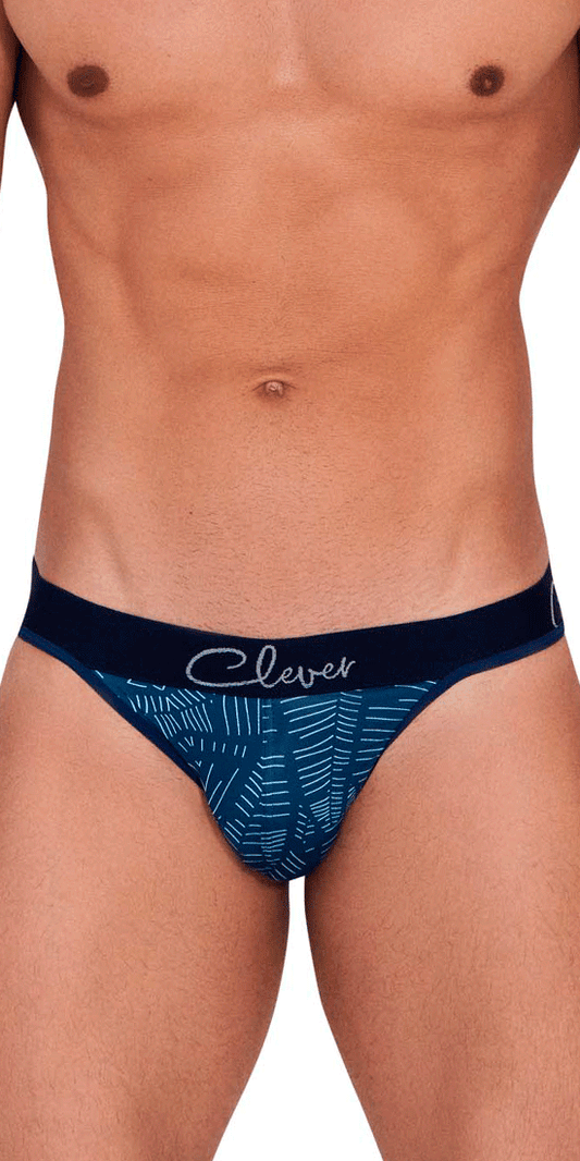 Clever 1416 Lush Thongs Dark Blue