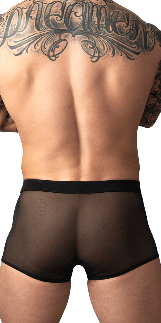 Male Power 145-307 Mesh 2 Mini Short Black