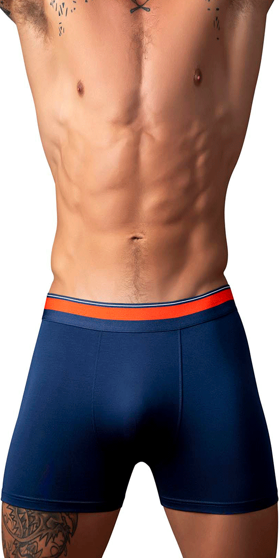 Male Power 160-299 Soo Cumfy Boxer Brief Navy