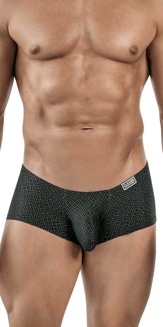 Clever 1852 Laberin Trunks Black