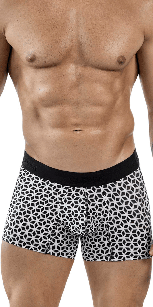 Clever 1854 Cuadricula Trunks White