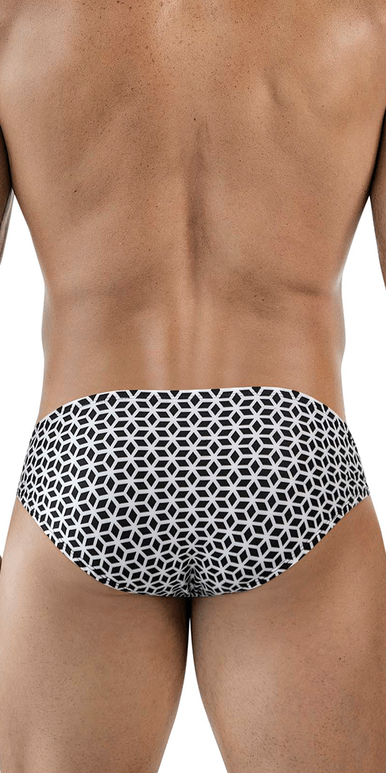 Clever 1857 Cuadricula Bikini White