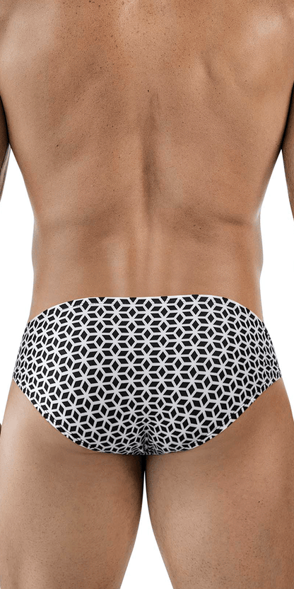 Clever 1857 Cuadricula Bikini White