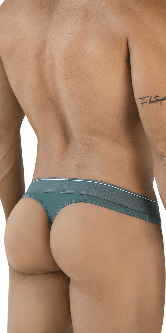 Clever 2044 Mendoza Thongs Green