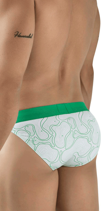 Clever 2057 Maze Bikini Green