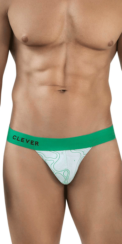 Clever 2057 Maze Bikini Green