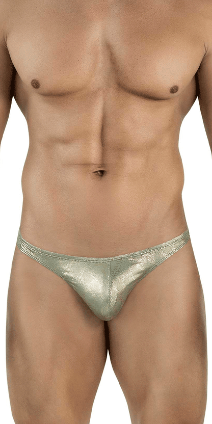 Clever 2063 Diamond Thongs Gold